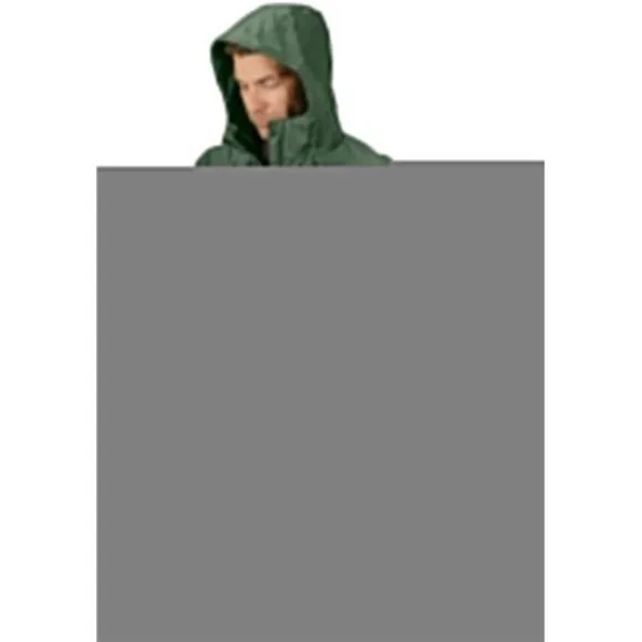 Rain JacketWaterproof, Windproof, Long Raincoat with Hood for Men